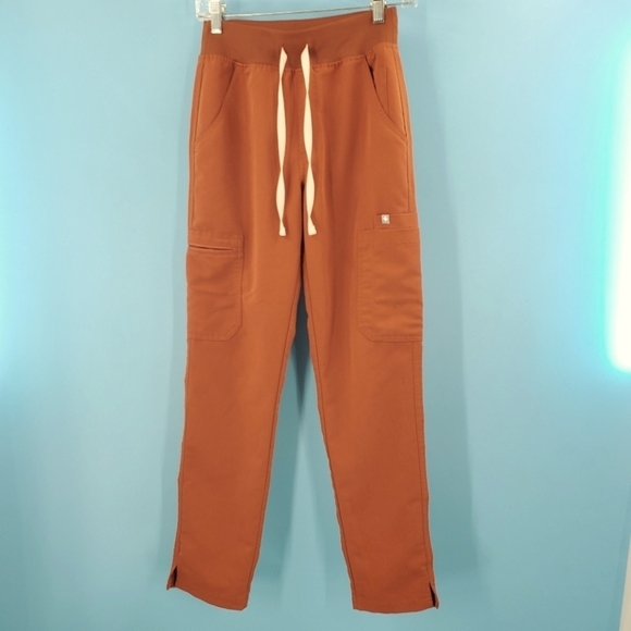 Figs Pants - FIGS Technical Collection brown scrub pants XS